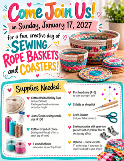 Rope Basket Class - Jan 17th